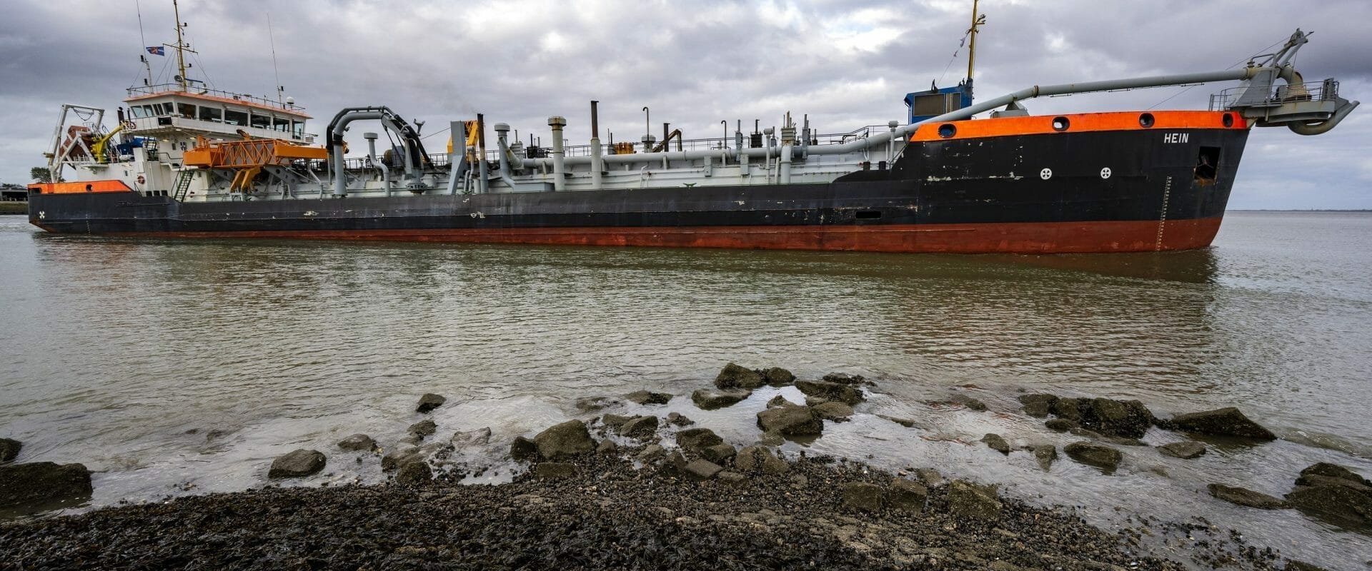 wadden baggeren schip